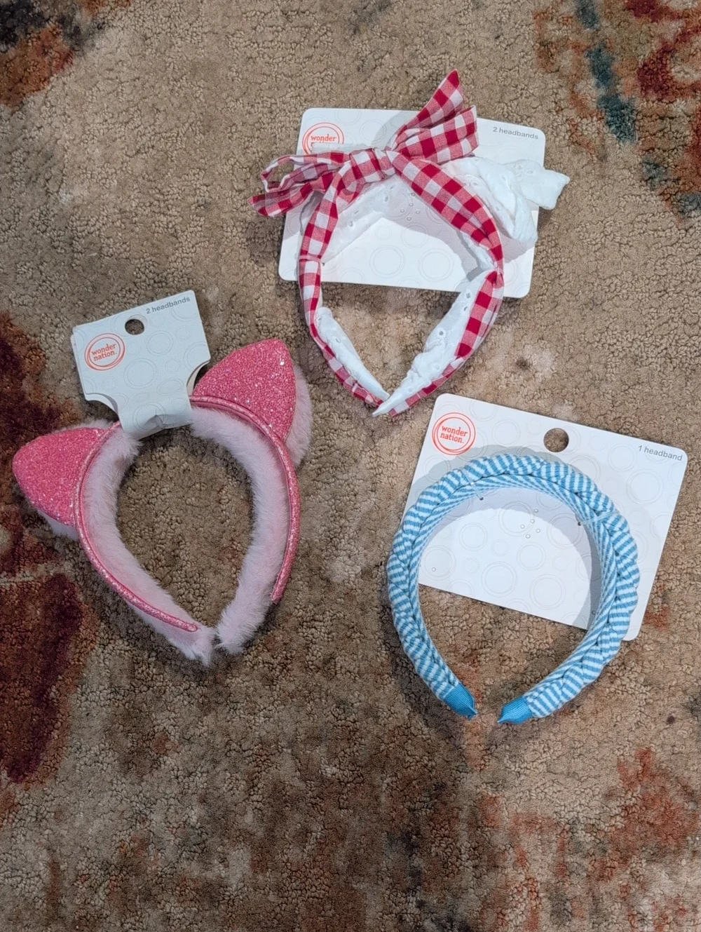 Girls Headbands Lot Of 5 NWT